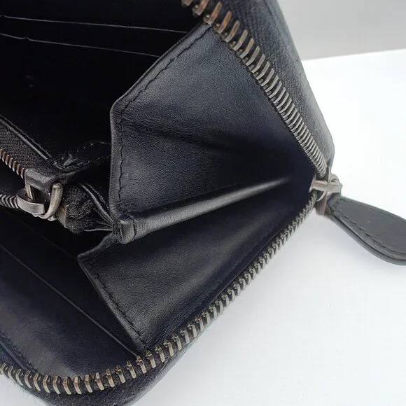 Bottega Veneta Intrecciato Leather Zip Long Wallet - Picture 9 of 11